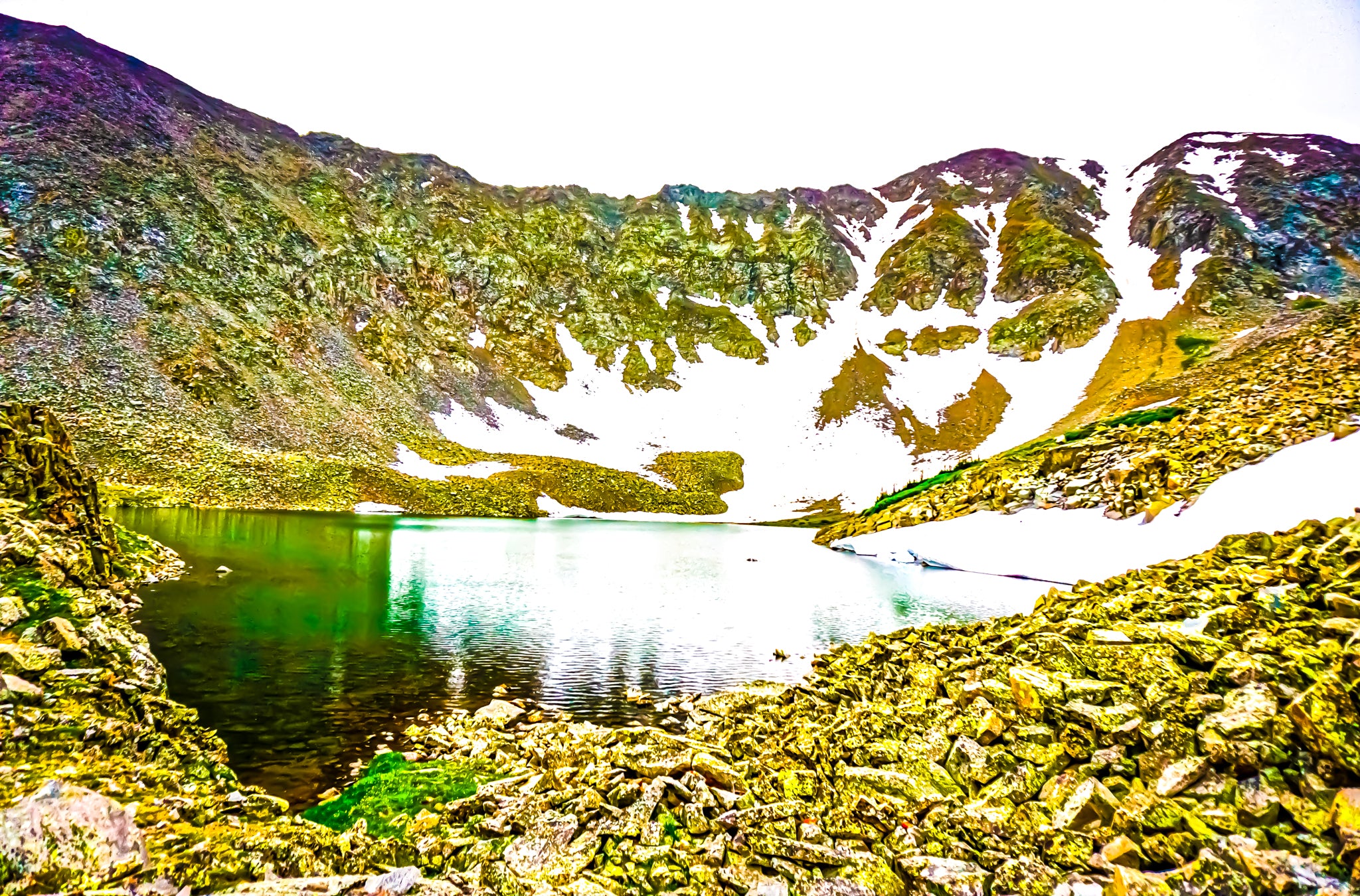 "Lake of the Clouds in Rocky Mountain National Park"