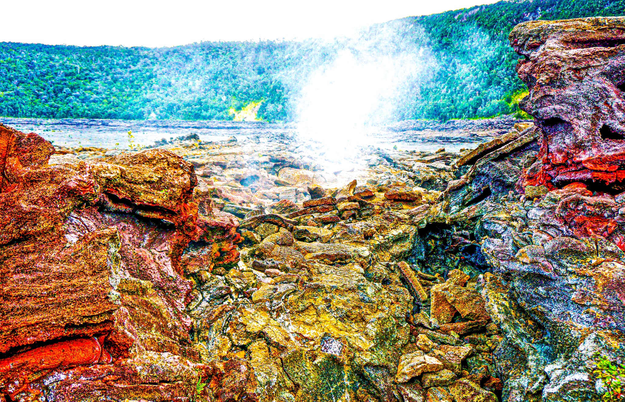 "Steam-Vent at Hawai'i Volcanoes National Park"